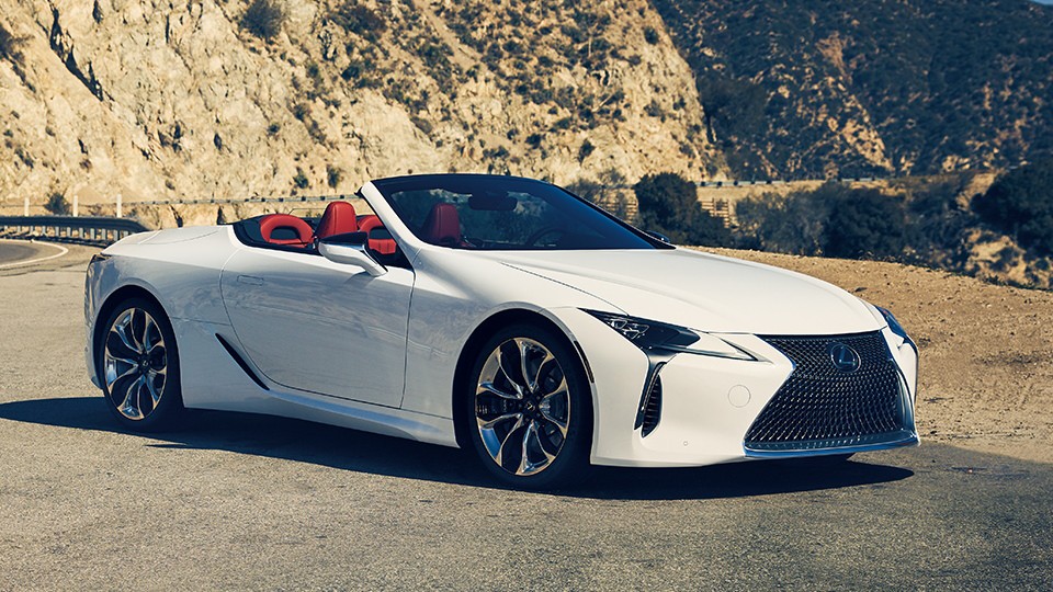A LEXUS LC CONVERTIBLE A 2021-ES ÉV KABRIÓJA AZ EGYESÜLT 