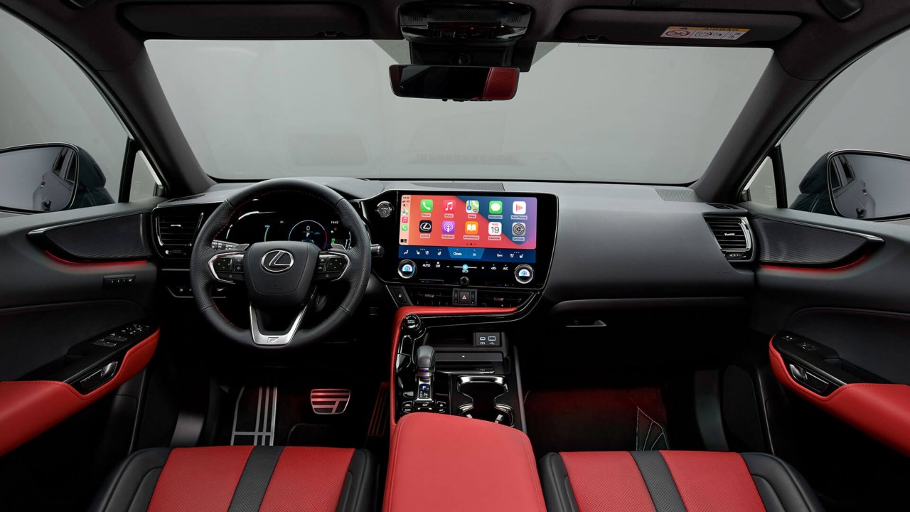 Lexus NX front interior 