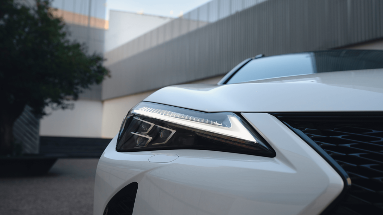 The Lexus RX cockpit