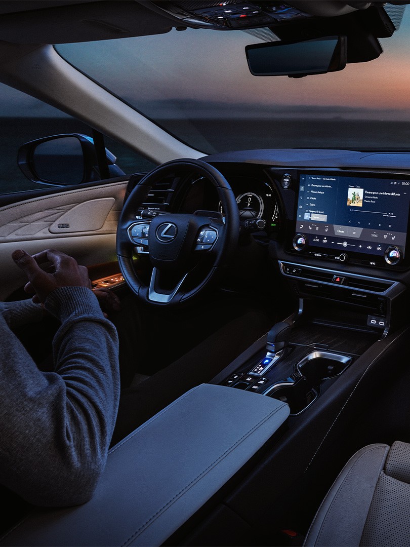 Lexus drivers cockpit